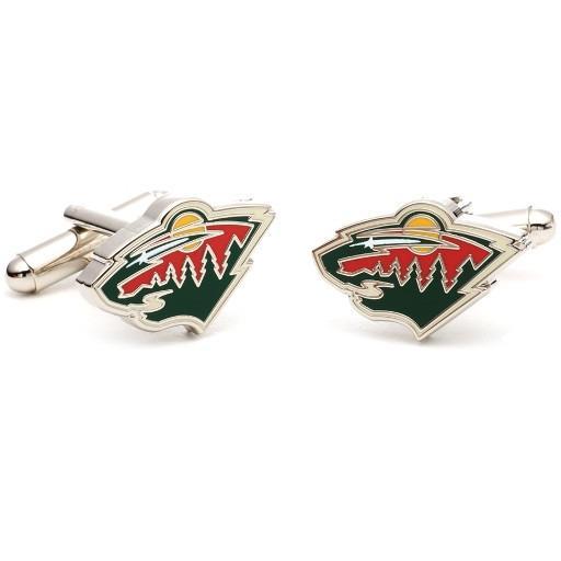 Minnesota Wild Cufflinks-Cufflinks-Cufflinks, Inc.-Top Notch Gift Shop