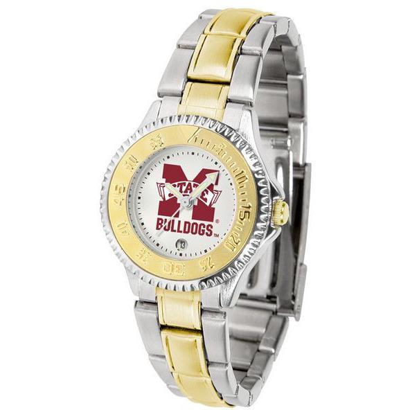 Mississippi State Bulldogs Ladies Competitor Two-Tone Band Watch-Watch-Suntime-Top Notch Gift Shop