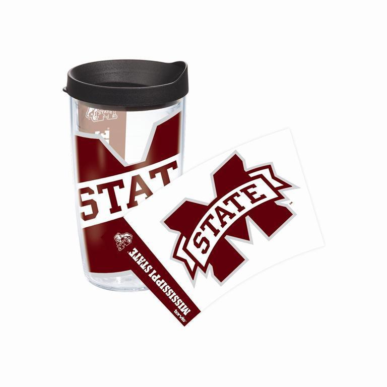 Mississippi State University Colossal 16 oz. Tervis Tumbler with Lid - (Set of 2)-Tumbler-Tervis-Top Notch Gift Shop