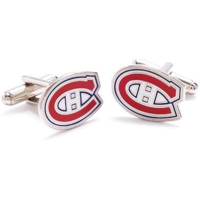 Montreal Canadiens Cufflinks-Cufflinks-Cufflinks, Inc.-Top Notch Gift Shop