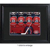 Montreal Canadiens Personalized Locker Room Print with Matted Frame-JDS MarketingTop Notch Gift Shop