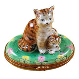 Mother Cat W/Baby Limoges Box by Rochard™-Limoges Box-Rochard-Top Notch Gift Shop