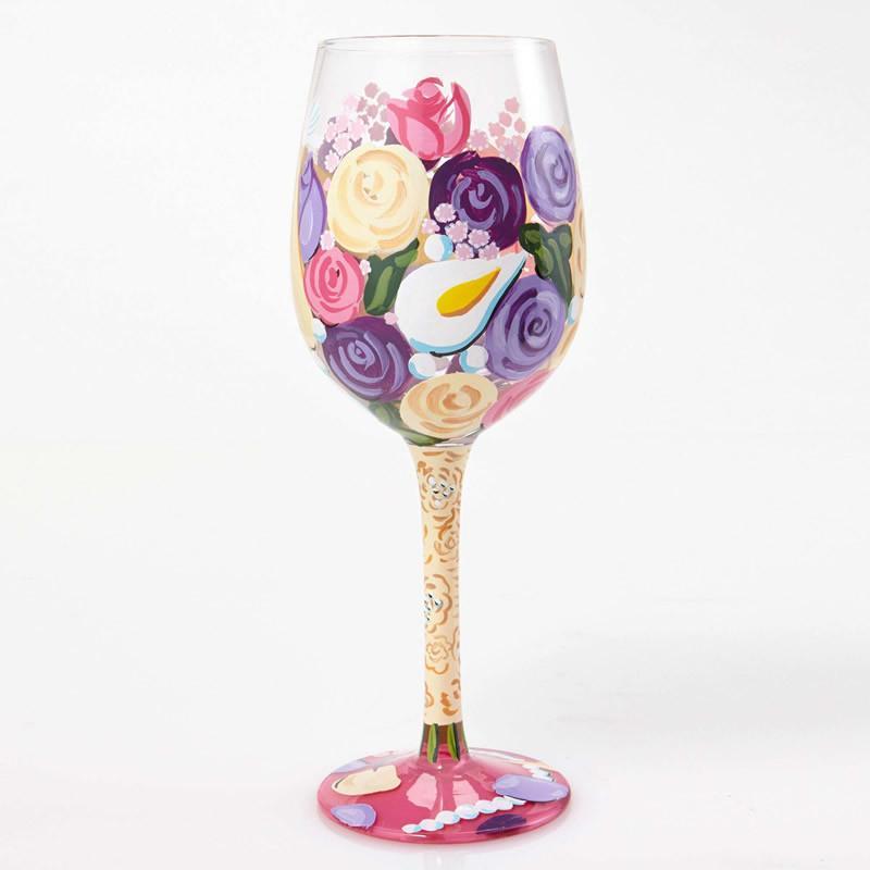 Mother of the Bride Wine Glass by Lolita®-Wine Glass-Designs by Lolita® (Enesco)-Top Notch Gift Shop