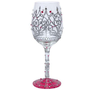 My Tiara Wine Glass by Lolita®-Wine Glass-Designs by Lolita® (Enesco)-Top Notch Gift Shop