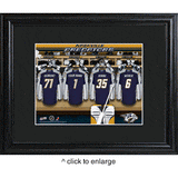 Nashville Predators Personalized Locker Room Print with Matted Frame-JDS MarketingTop Notch Gift Shop