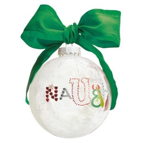 Naughty and Nice Ball Ornament by Lolita®-Ornament-Designs by Lolita® (Enesco)-Top Notch Gift Shop