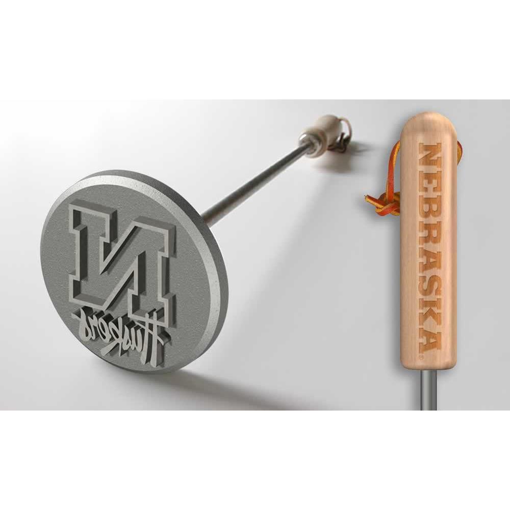 Nebraska Cornhuskers Steak Branding Irons-Barbeque Tool-Sports Brand-Top Notch Gift Shop