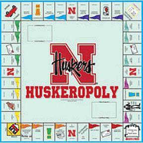 Husker-opoly - University of Nebraska Monopoly Game-Game-Late For The Sky-Top Notch Gift Shop