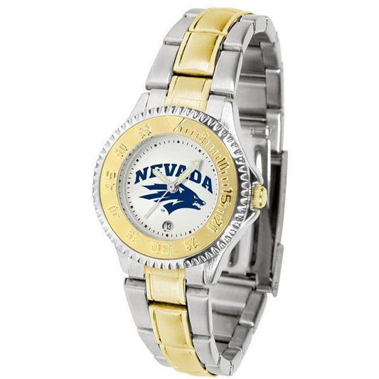 Nevada Wolfpack Ladies Competitor Two-Tone Band Watch-Watch-Suntime-Top Notch Gift Shop