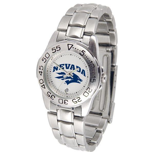 Nevada Wolfpack Ladies Steel Band Sports Watch-Watch-Suntime-Top Notch Gift Shop