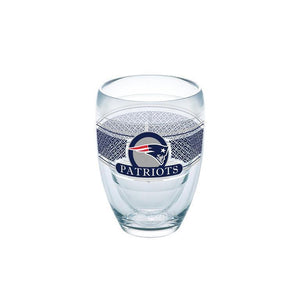 New England Patriots 9 oz. Tervis Stemless Wine Glass - (Set of 2)-Stemless Wine Glass-Tervis-Top Notch Gift Shop