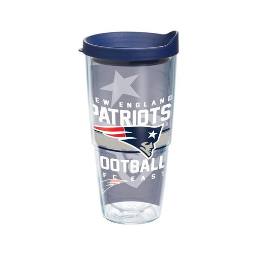 New England Patriots Gridiron 24 oz. Tervis Tumbler with Lid - (Set of 2)-Tumbler-Tervis-Top Notch Gift Shop