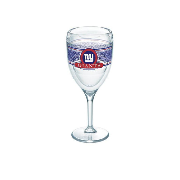 New York Giants 9 oz. Tervis Wine Glass - (Set of 2)-Wine Glass-Tervis-Top Notch Gift Shop