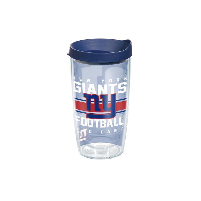 New York Giants Gridiron 16 oz. Tervis Tumbler with Lid - (Set of 2)-Tumbler-Tervis-Top Notch Gift Shop