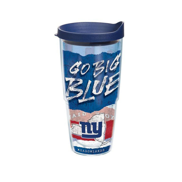 New York Giants Statement 24 oz. Tervis Tumbler with Lid - (Set of 2)-Tumbler-Tervis-Top Notch Gift Shop
