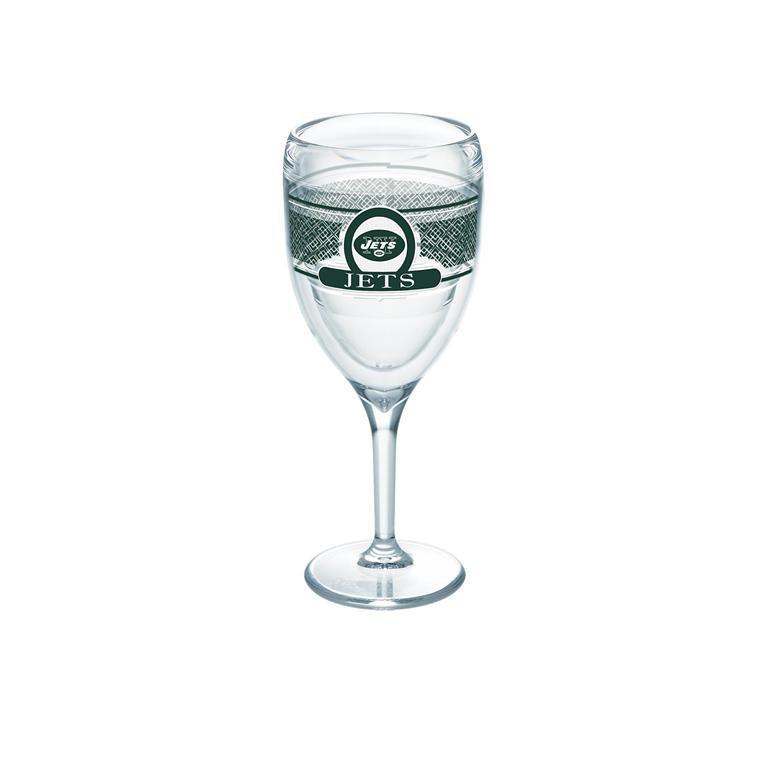 New York Jets 9 oz. Tervis Wine Glass - (Set of 2)-Wine Glass-Tervis-Top Notch Gift Shop