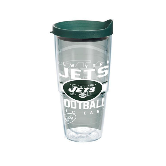 New York Jets Gridiron 24 oz. Tervis Tumbler with Lid - (Set of 2)-Tumbler-Tervis-Top Notch Gift Shop