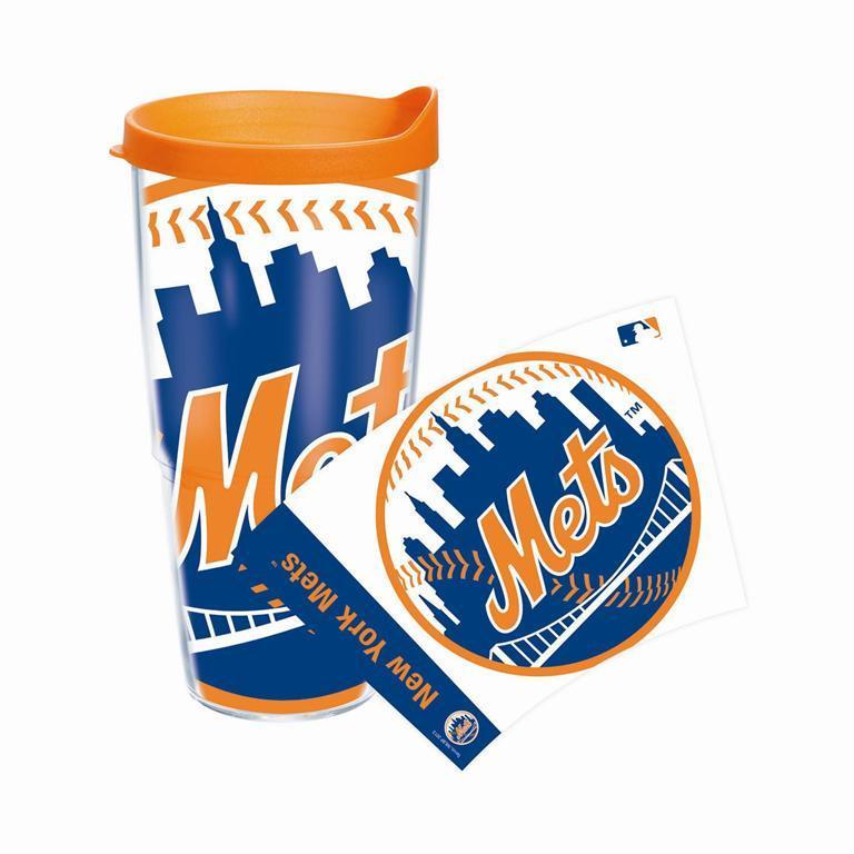 New York Mets Colossal 24 oz. Tervis Tumbler with Lid - (Set of 2)-Tumbler-Tervis-Top Notch Gift Shop