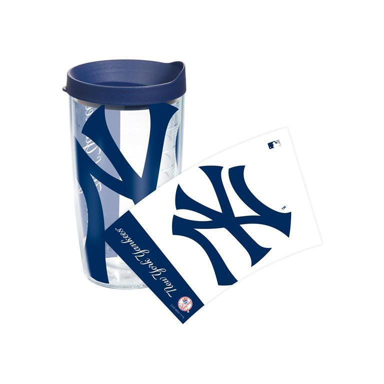 New York Yankees Colossal 16 oz. Tervis Tumbler with Lid - (Set of 2)-Tumbler-Tervis-Top Notch Gift Shop