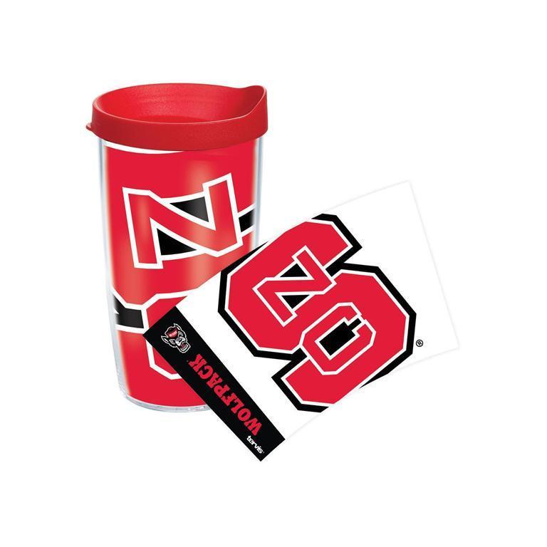 North Carolina State University Colossal 16 oz. Tervis Tumbler with Lid - (Set of 2)-Tumbler-Tervis-Top Notch Gift Shop