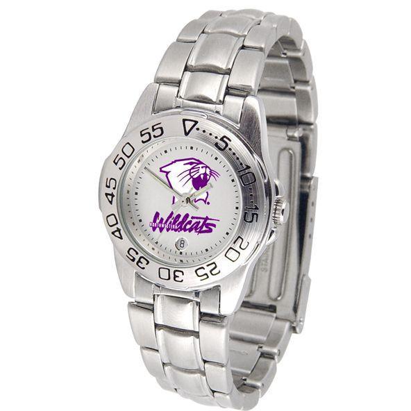 Northwestern Wildcats Ladies Steel Band Sports Watch-Watch-Suntime-Top Notch Gift Shop