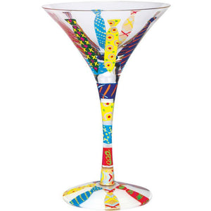 Not Another Necktie Martini Glass by Lolita®-Martini Glass-Designs by Lolita® (Enesco)-Top Notch Gift Shop