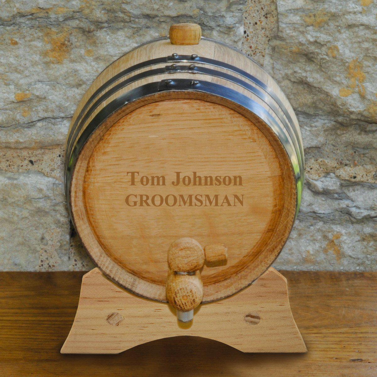 Mini-Oak Personalized Whiskey Barrel-Whiskey Barrel-JDS Marketing-Top Notch Gift Shop