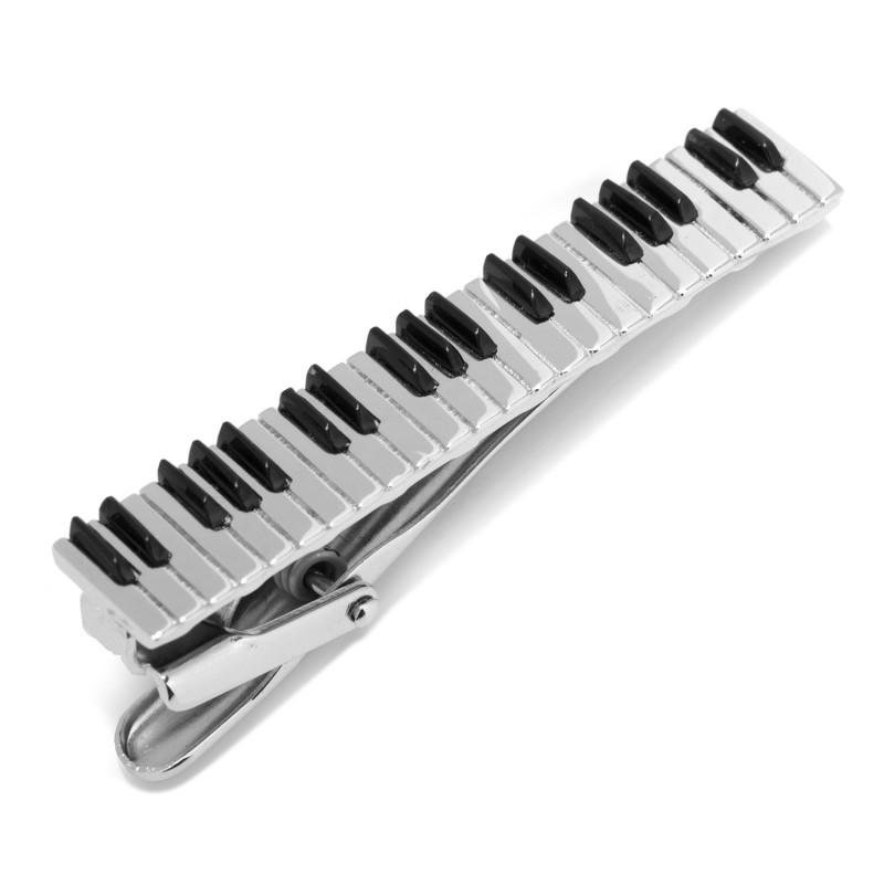 Piano Keys Tie Clip-Tie Bar-Cufflinks, Inc.-Top Notch Gift Shop