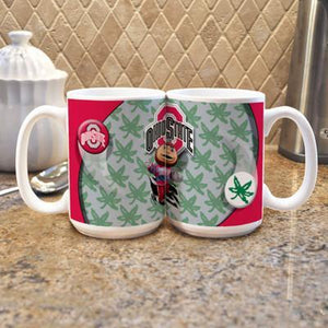 Ohio State University "Mascot" Mug - (Set of 2)-Mug-Memory Company-Top Notch Gift Shop