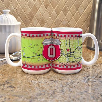 Ohio State University "Road To" Mug - (Set of 2)-Mug-Memory Company-Top Notch Gift Shop