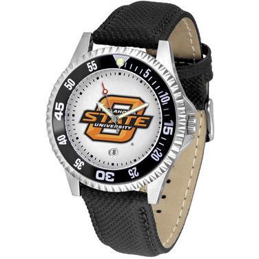 Oklahoma State Cowboys Competitor - Poly/Leather Band Watch-Watch-Suntime-Top Notch Gift Shop