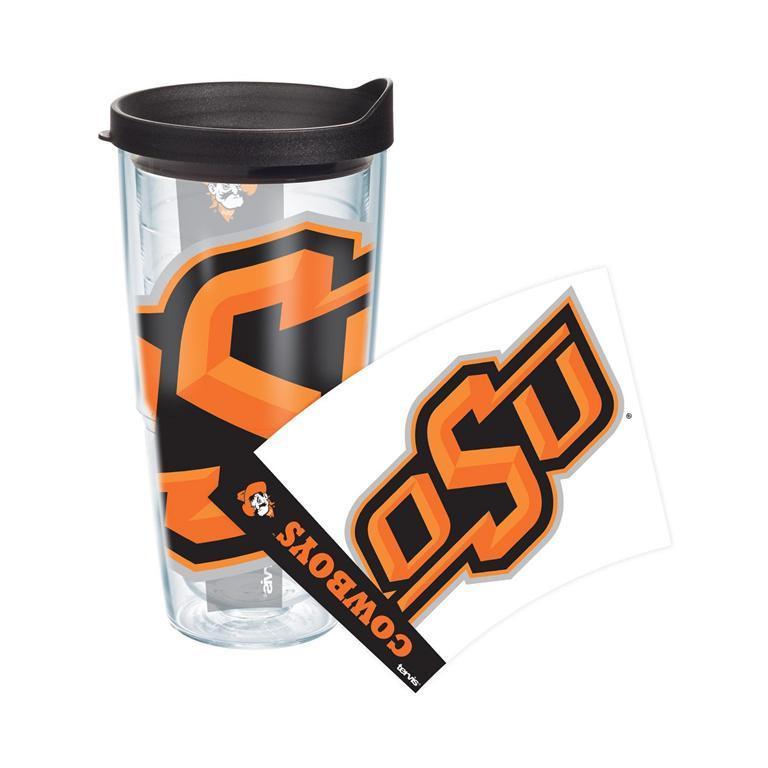 Oklahoma State University Colossal 24 oz. Tervis Tumbler with Lid - (Set of 2)-Tumbler-Tervis-Top Notch Gift Shop