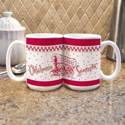 Oklahoma University "Gameday" Mug - (Set of 2)-Mug-Memory Company-Top Notch Gift Shop