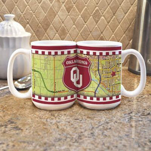 Oklahoma University "Road To" Mug - (Set of 2)-Mug-Memory Company-Top Notch Gift Shop