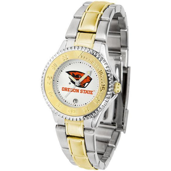 Oregon State Beavers Ladies Competitor Two-Tone Band Watch-Watch-Suntime-Top Notch Gift Shop