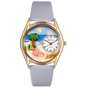 Palm Tree Watch Small Gold Style-Watch-Whimsical Gifts-Top Notch Gift Shop