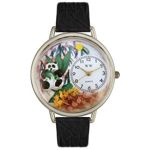 Panda Bear Watch in Silver (Large)-Watch-Whimsical Gifts-Top Notch Gift Shop