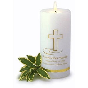 Baptismal Personalized Candle-Candle-JDS Marketing-Top Notch Gift Shop