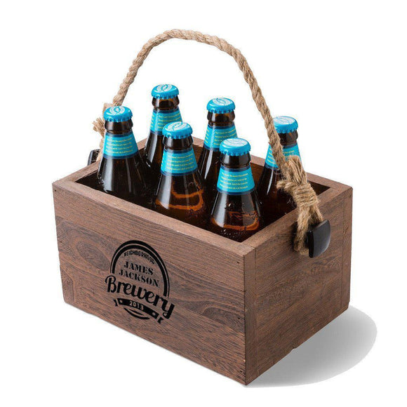 Brewery Personalized Beer Caddy-Beer Caddy-JDS Marketing-Top Notch Gift Shop