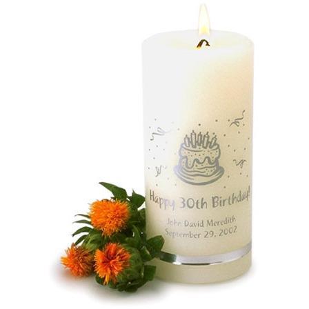 Birthday Personalized Candle-Candle-JDS Marketing-Top Notch Gift Shop