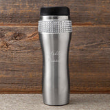 Bling Personalized Travel Tumbler-Tumbler-JDS Marketing-Top Notch Gift Shop