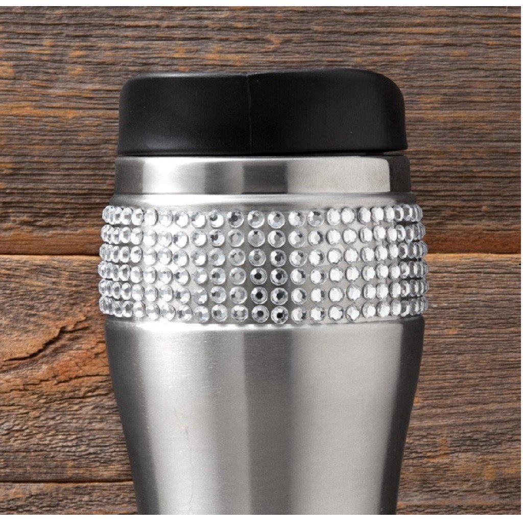 Bling Personalized Travel Tumbler-Tumbler-JDS Marketing-Top Notch Gift Shop