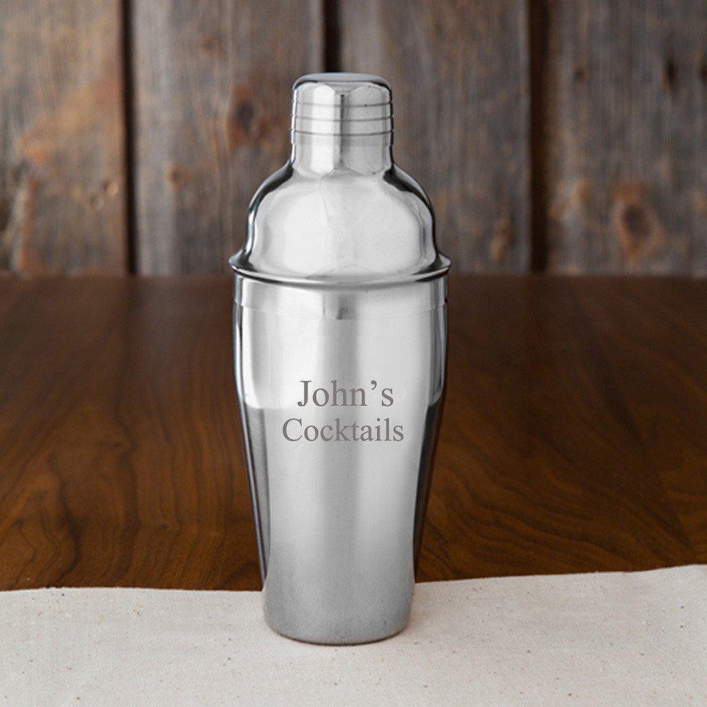 Cocktail Shaker - Personalized-Bar Tool-JDS Marketing-Top Notch Gift Shop