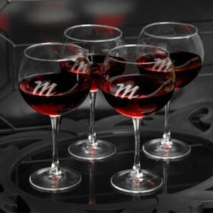 Connoisseur Red Wine (Set of 4 - Personalized-Wine Glass-JDS Marketing-Top Notch Gift Shop