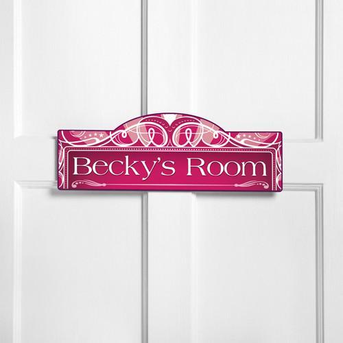 Glitz and Glamour Personalized Room Sign-Wall Art-JDS Marketing-Top Notch Gift Shop