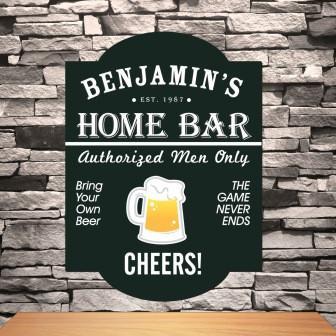 Home Bar Personalized Classic Tavern Sign-Tavern Sign-JDS Marketing-Top Notch Gift Shop