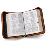 Large Personalized Dark Brown Bible Case-Bible-JDS Marketing-Top Notch Gift Shop