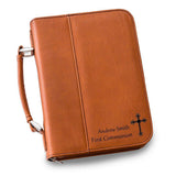 Large Personalized Tan Bible Case-Bible-JDS Marketing-Top Notch Gift Shop