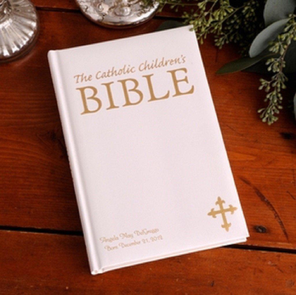 Laser Engraved Personalized Catholic Children's Bible-Bible-JDS Marketing-Top Notch Gift Shop