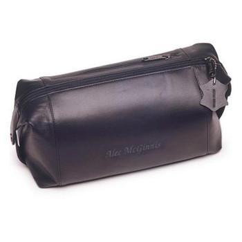 Leather Shaving Dopp Kit - Personalized-Travel Kit-JDS Marketing-Top Notch Gift Shop